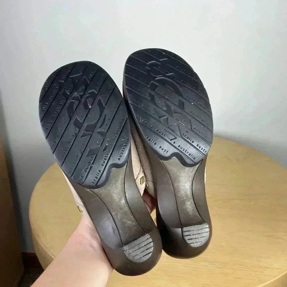 UGG Heeled Clogs Women's 6.5 Faux Furt Mules Comfortable Casual Supportive Shoe - Picture 6 of 6